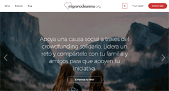 Desktop Screenshot of migranodearena.org