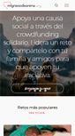 Mobile Screenshot of migranodearena.org